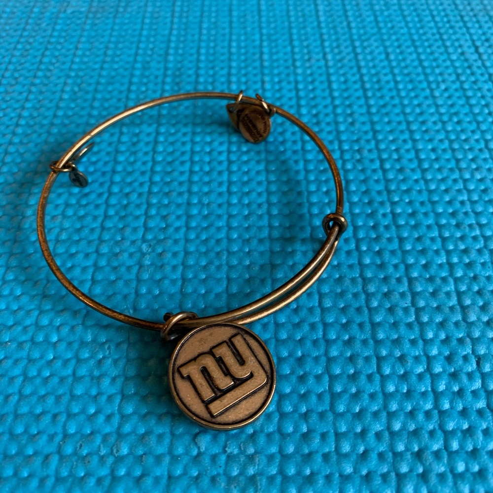 Gold Alex & Ani Giants Bangle Bracelet